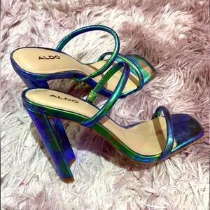 Aldo Agafiyay High Heel Mule Sandals